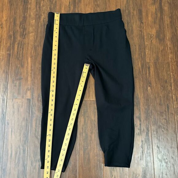 SPANX Ponte Ankle Legging Pants w Back Pockets in Black - Picture 10 of 10